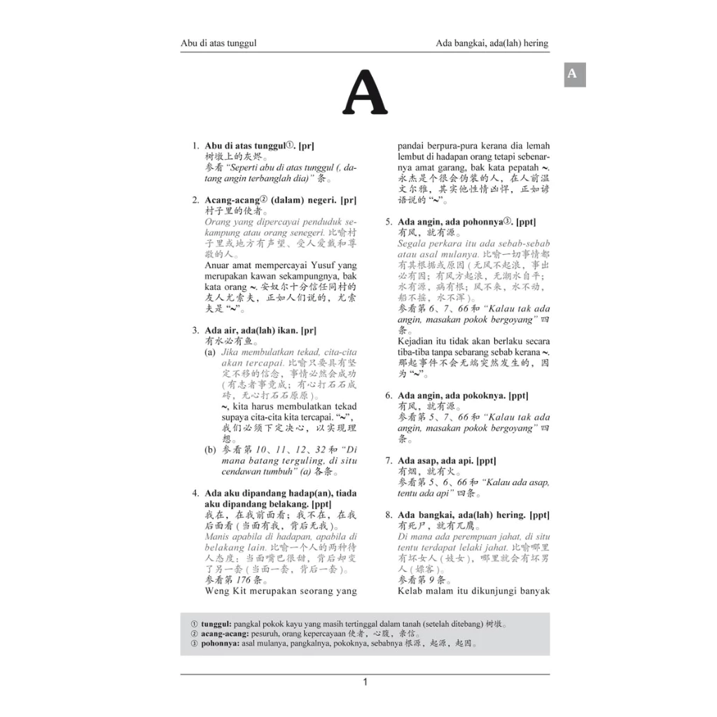 马来谚语词典 Kamus Peribahasa Daya (BM-BC) - Image 2